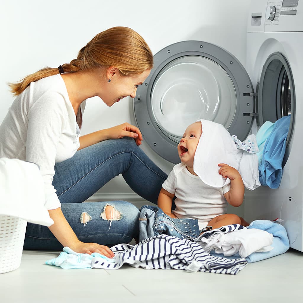 Lavar ropa bebé
