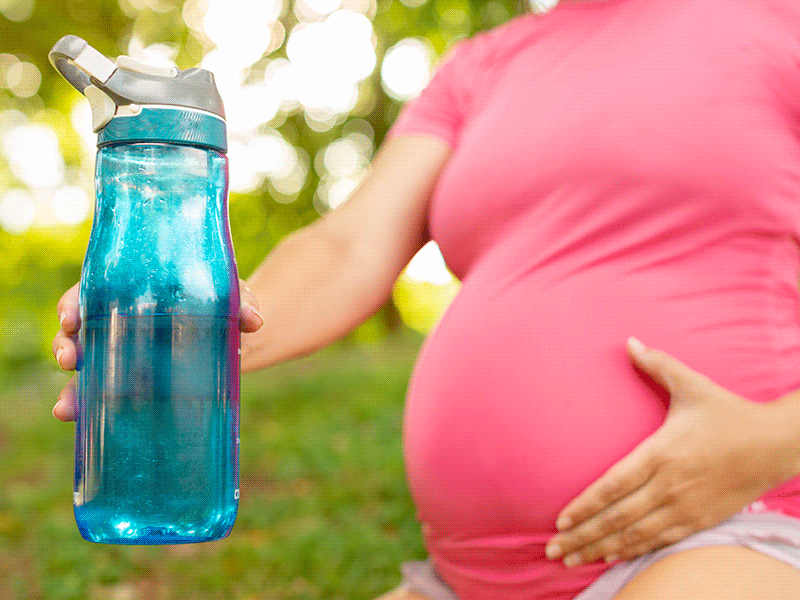 Agua durante el embarazo