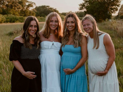 cuatro hermanas quedan embarazadas
