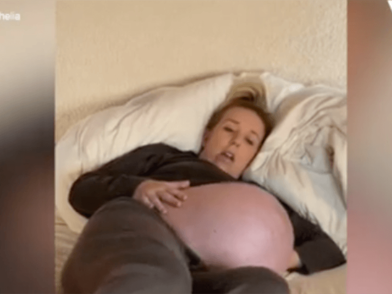 Embarazada de trillizos