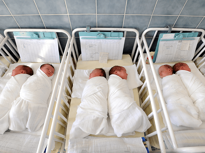 'Baby boom' en un hospital de Estados Unidos