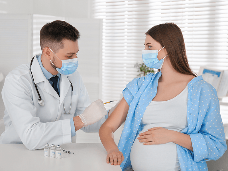 Vacuna de COVID-19 en embarazadas
