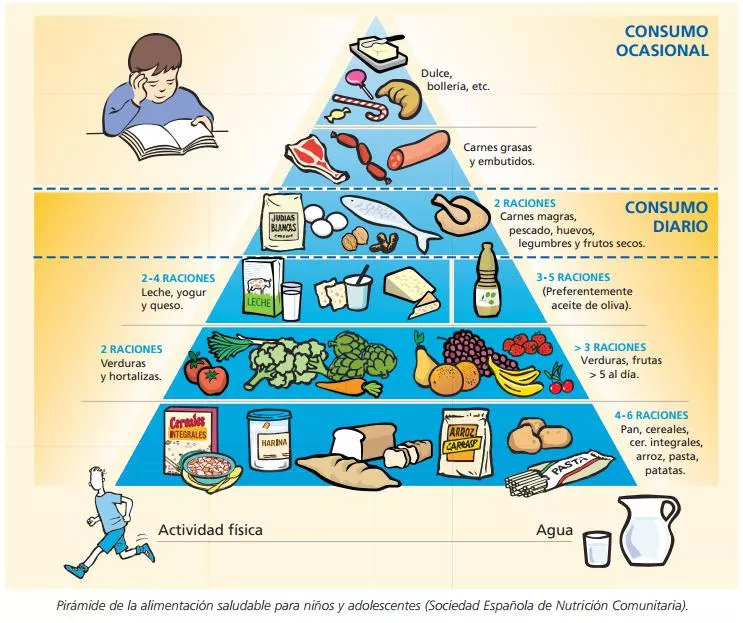 ¿cómo Entender La Pirámide Alimenticia Para Niñosemk 3200