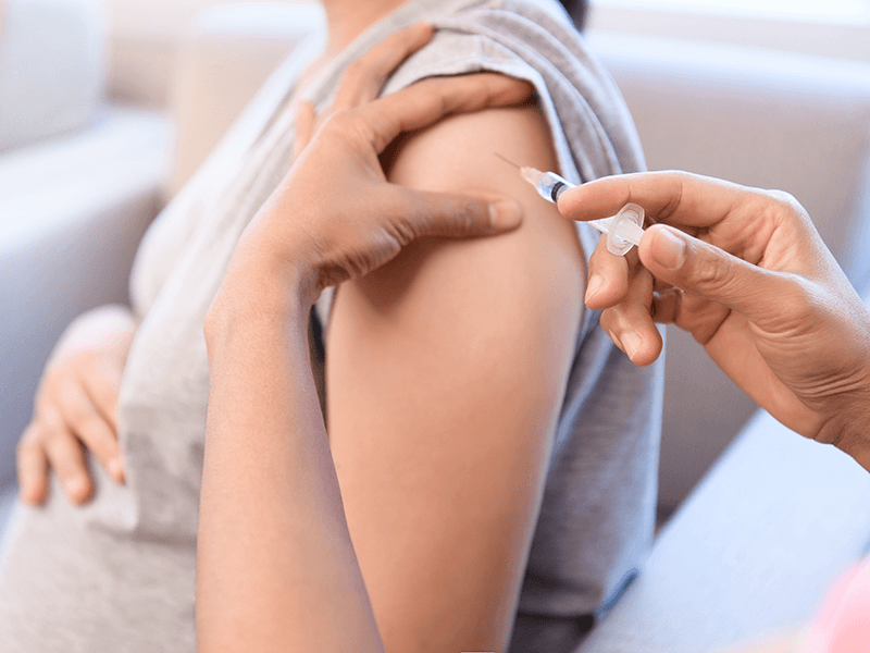 Vacunarse contra la Covid-19 embarazada