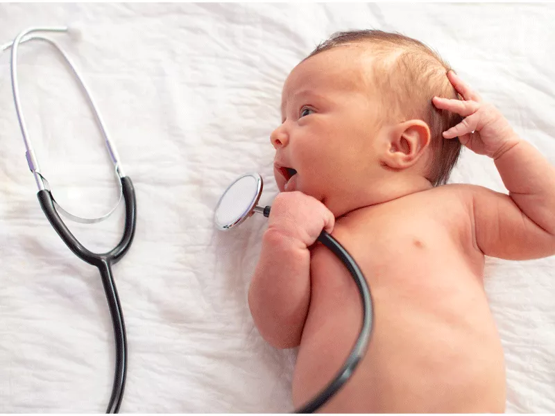Visita del control sano: Control del bebé de 6 meses