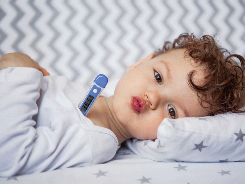 10 dudas sobre la fiebre en bebés y niños