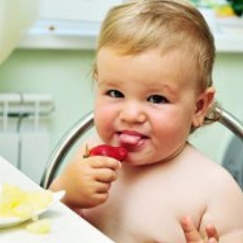 Introducción fruta y verdura bebé