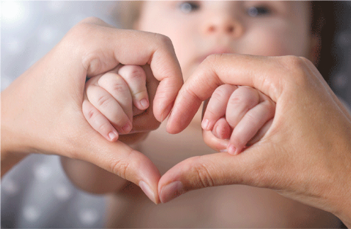 Tocar es amar: beneficios del contacto físico con el bebé