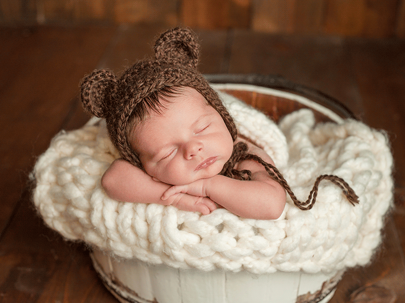 Gorros de crochet para tu bebé