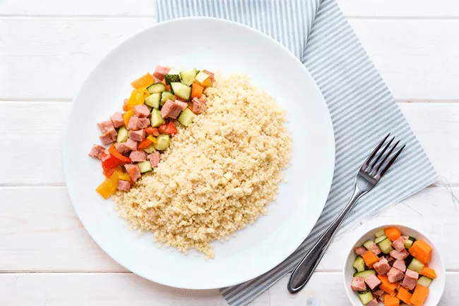 cenas-cuscus-jamon-verduritas