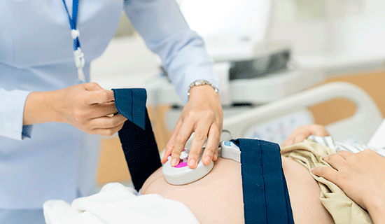 monitorizacion embarazada ultrasonido