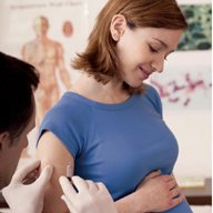 Vacunarse de la gripe embarazada
