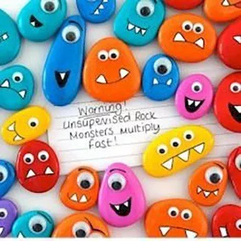 Piedras pintadas: ¡qué divertido! Piedras pintadas: ¡qué divertido!