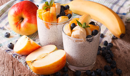 desayuno sano frutas