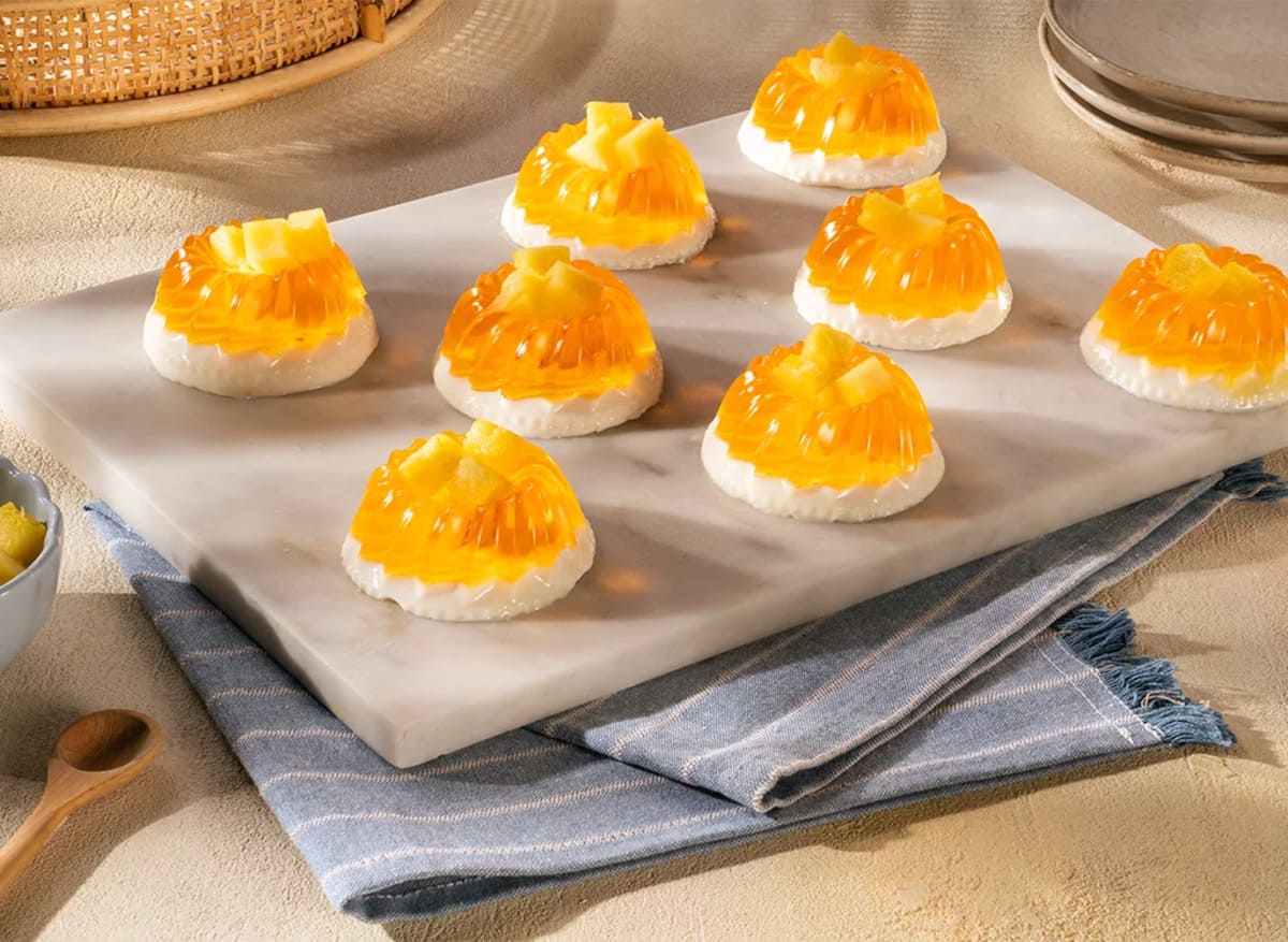 Mini roscas de gelatina sin azúcar Mini roscas de gelatina sin azúcar