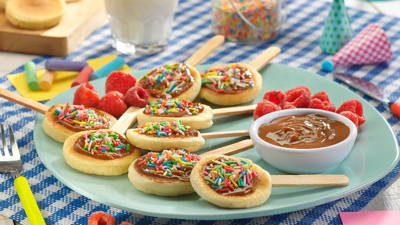 Paletas de hot cakes Paletas de hot cakes