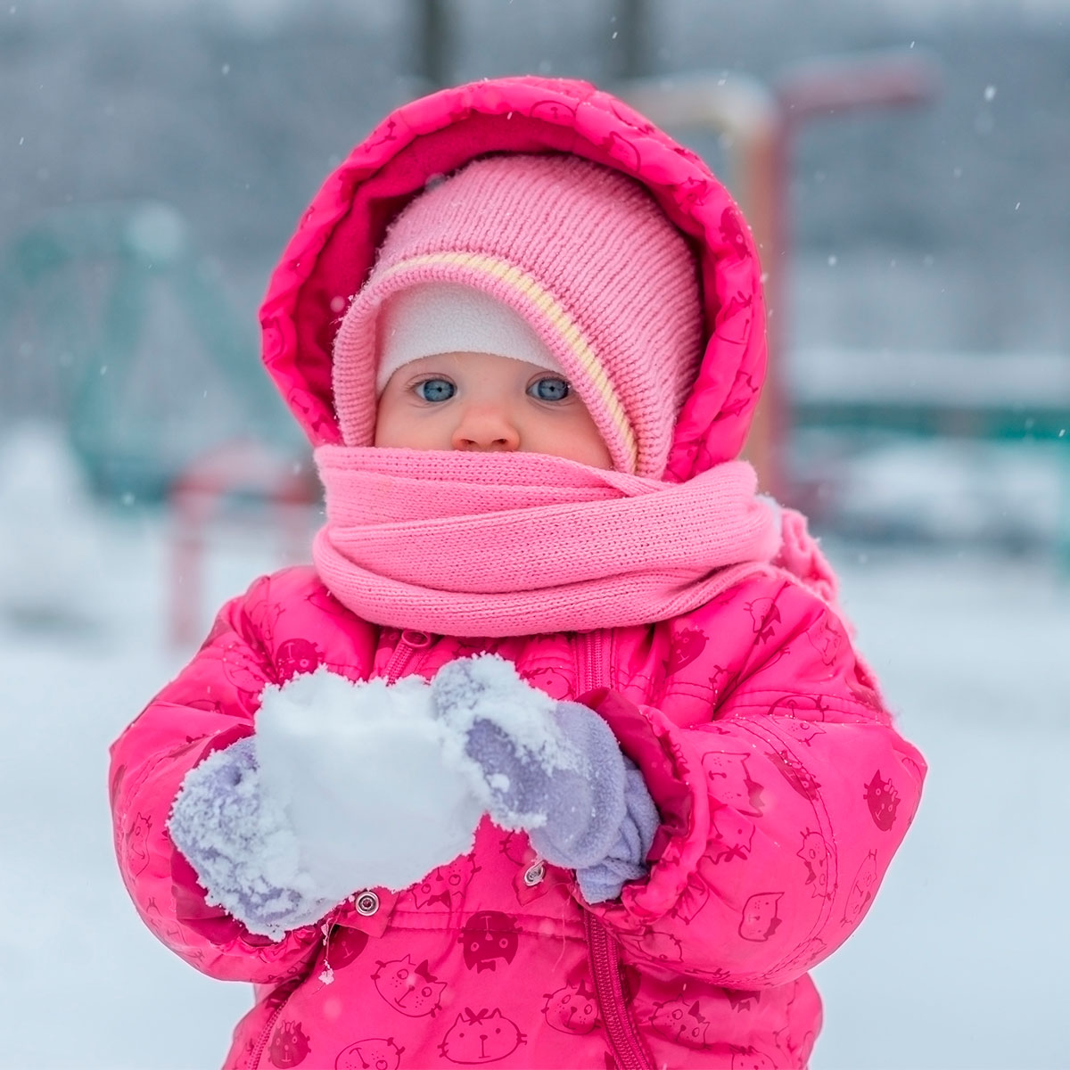 Vestir al bebé cuando hace frío
