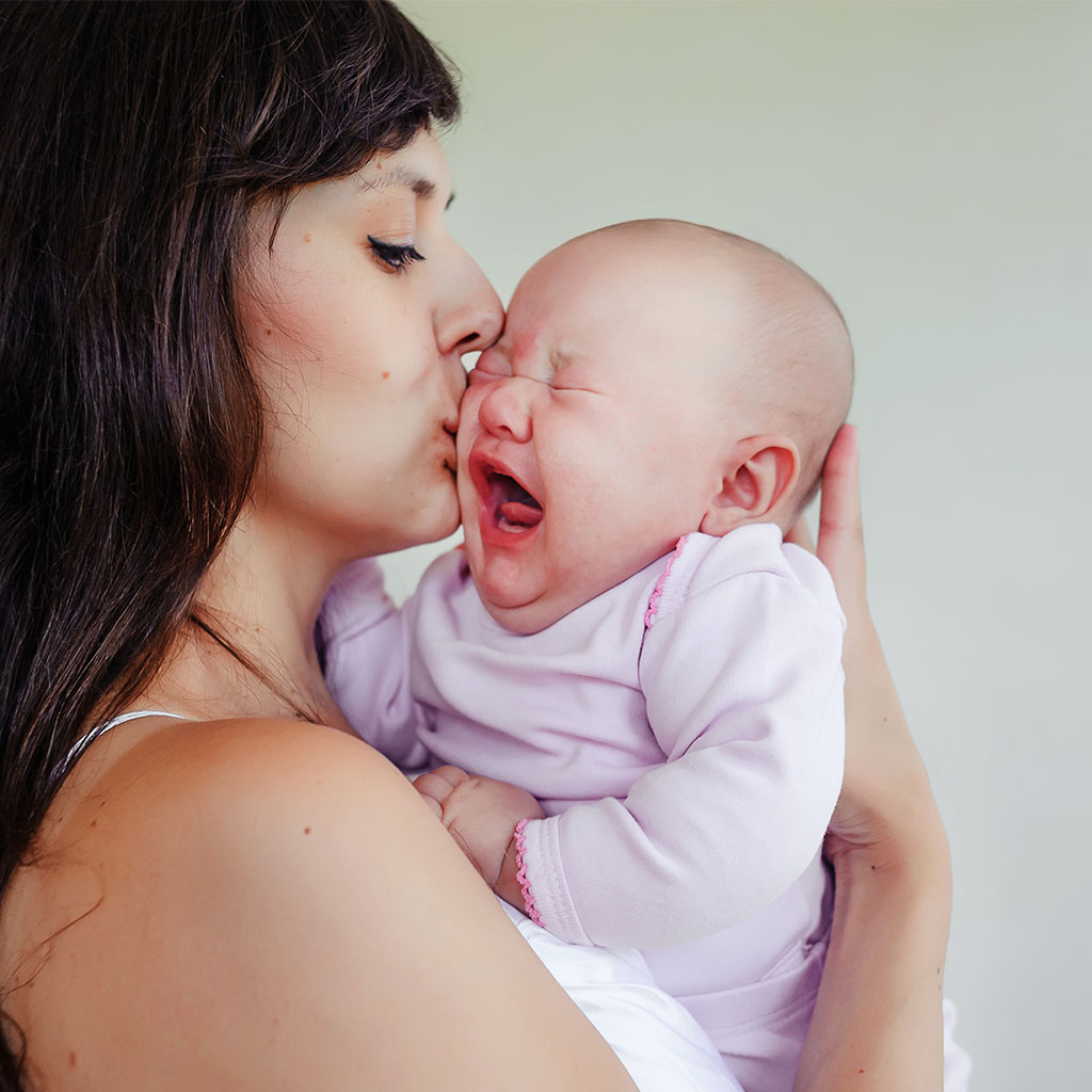 El cerebro de la madre se activa cuando llora el bebé