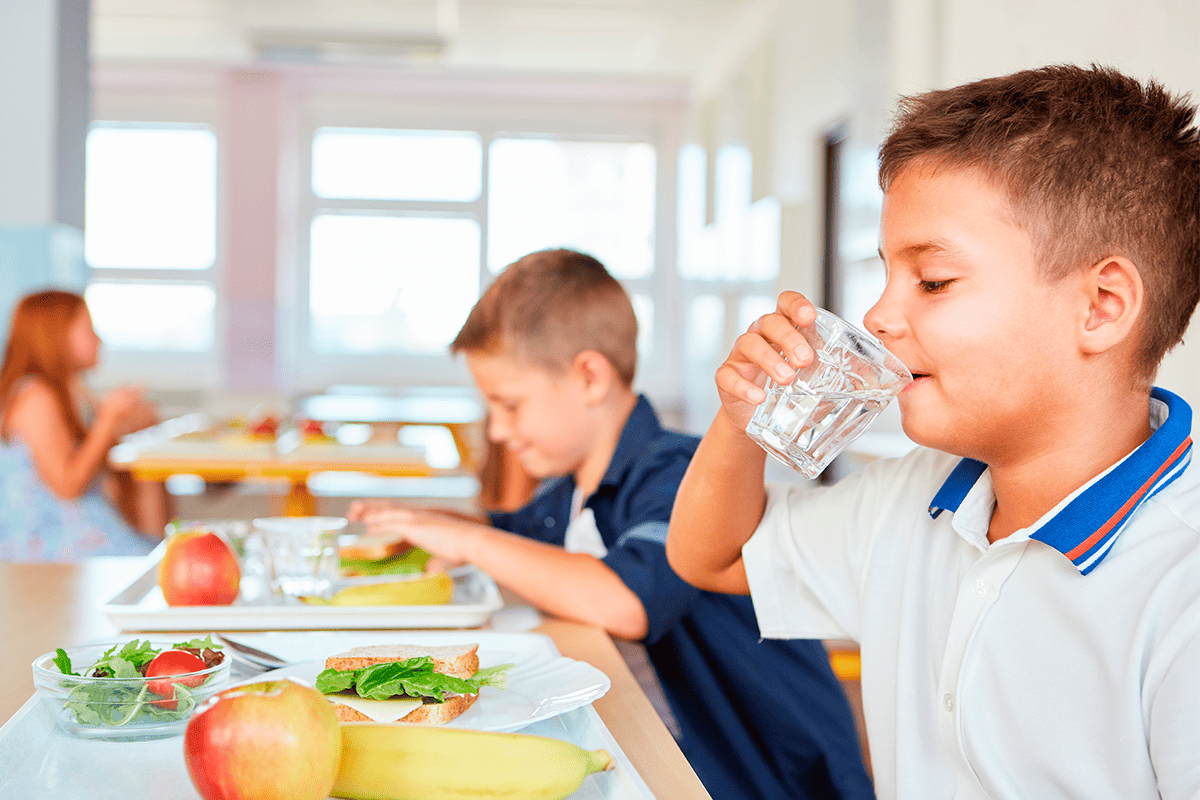 comer comedor colegio