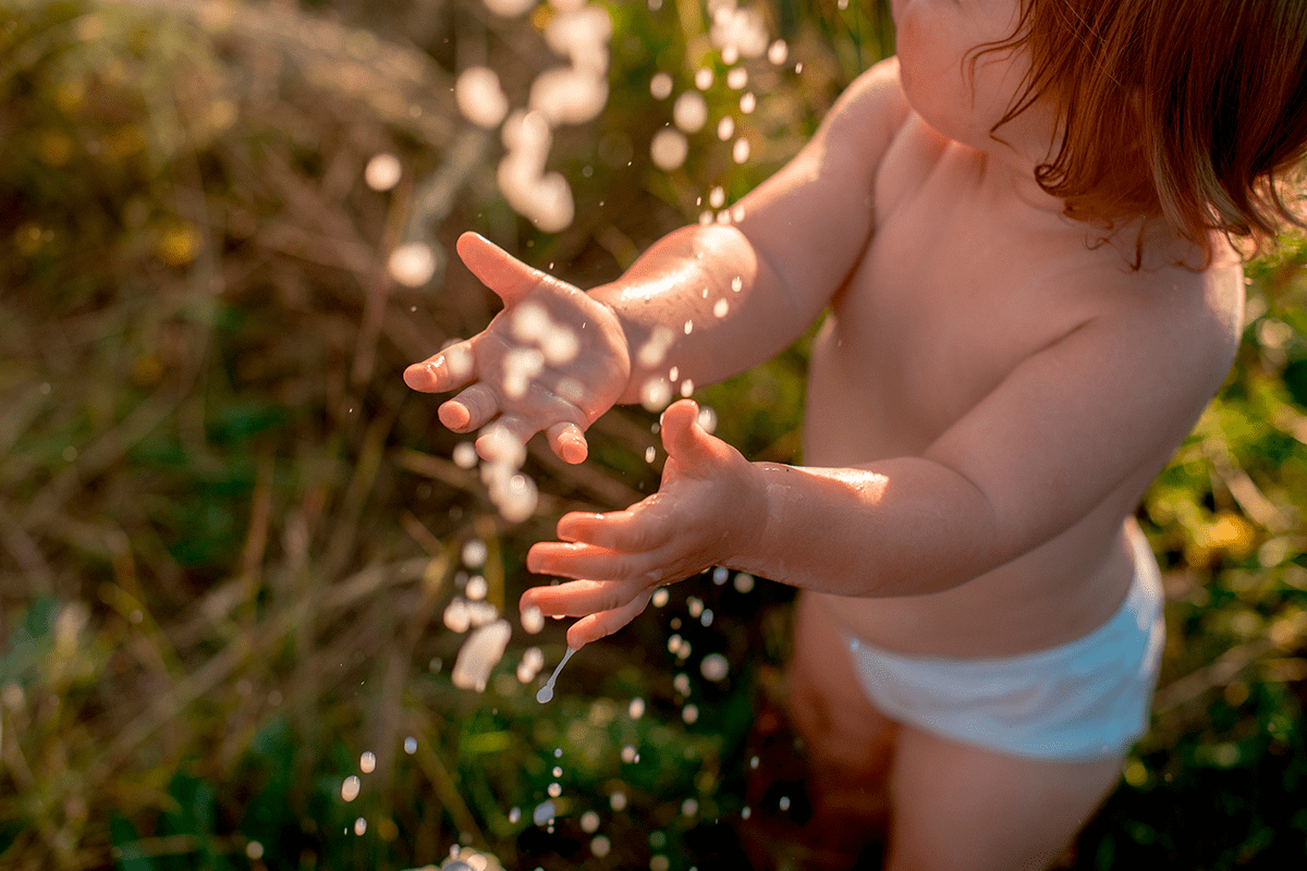 mundo seguro verde para tu bebe