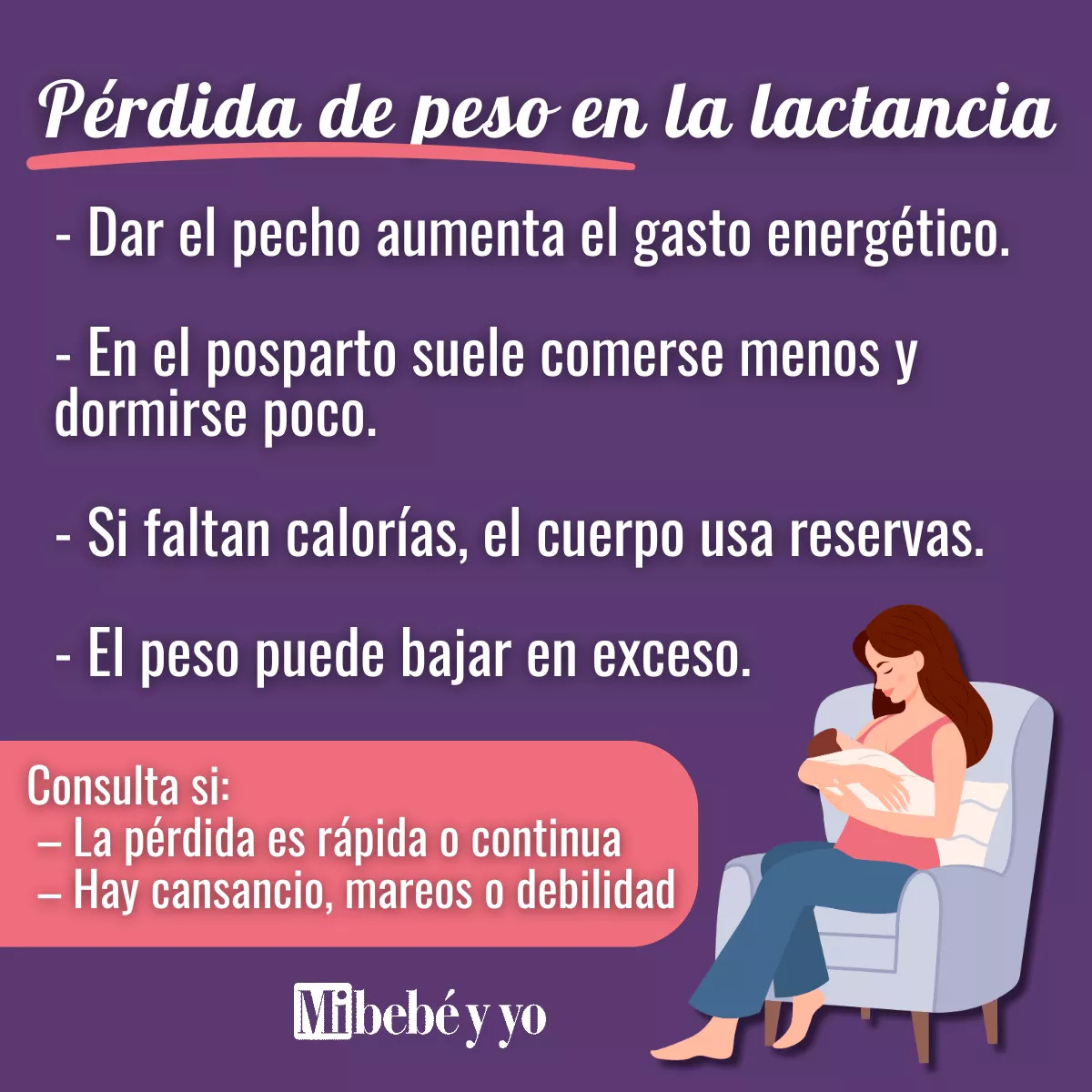 perdida-peso-lactancia-infografia