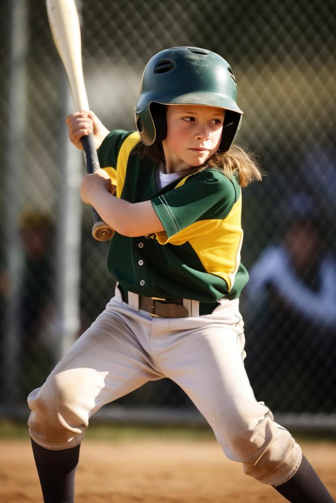 beisbol-para-ninos-beneficios-consejos-nina