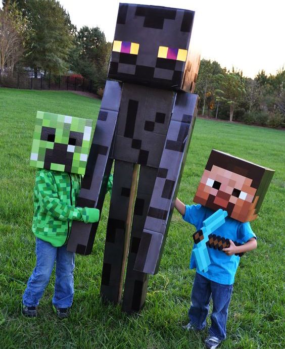 disfraces-ninos-tendencia-2025-minecraft