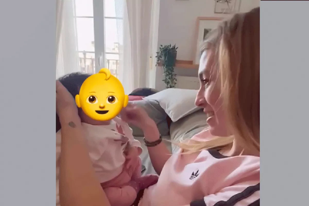 De canción improvisada a humor sin filtros sobre el posparto: el video viral que ya es todo un ‘hit del verano’ eva soriano cancion bebe