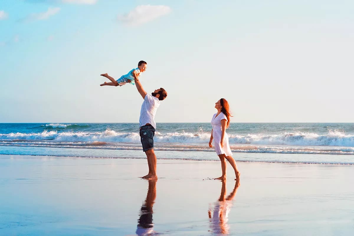 tips vacaciones pareja bebe