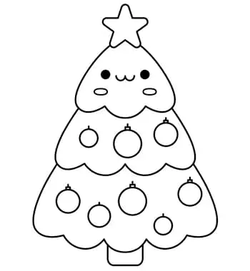 Ilustración del árbol de navidad