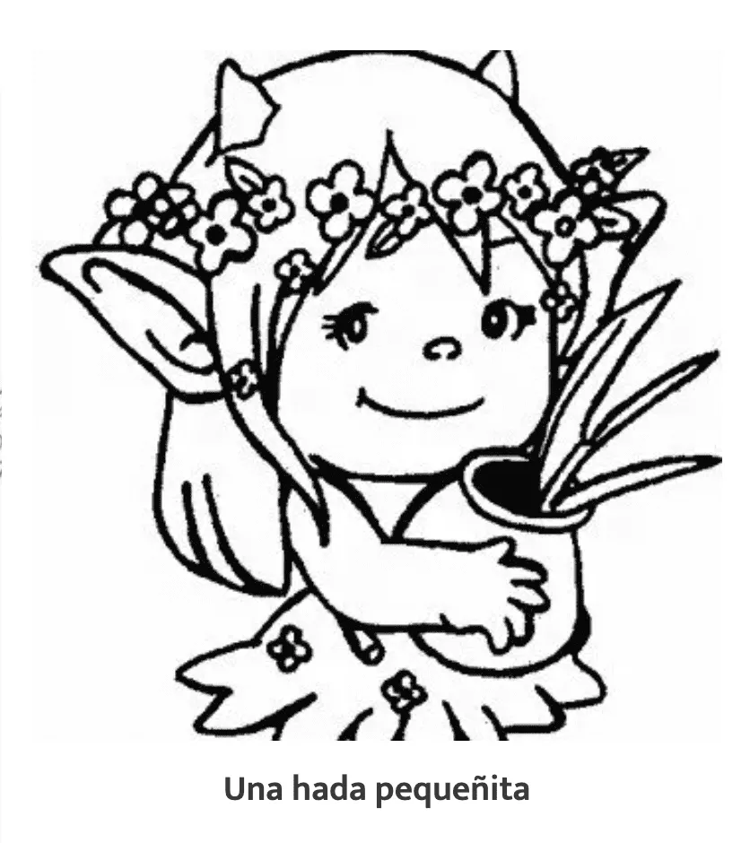 Dibujos de hadas y duendes: ¡10 para colorear! dibujos-de-hadas-y-duendes-10-para-colorear