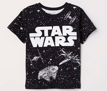 camiseta star wars