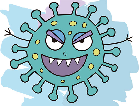 dibujo coronavirus