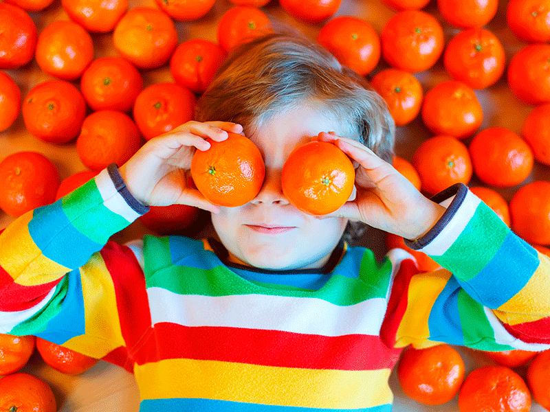 La mandarina y sus propiedades: ¿cuántos beneficios tienen para los niños?