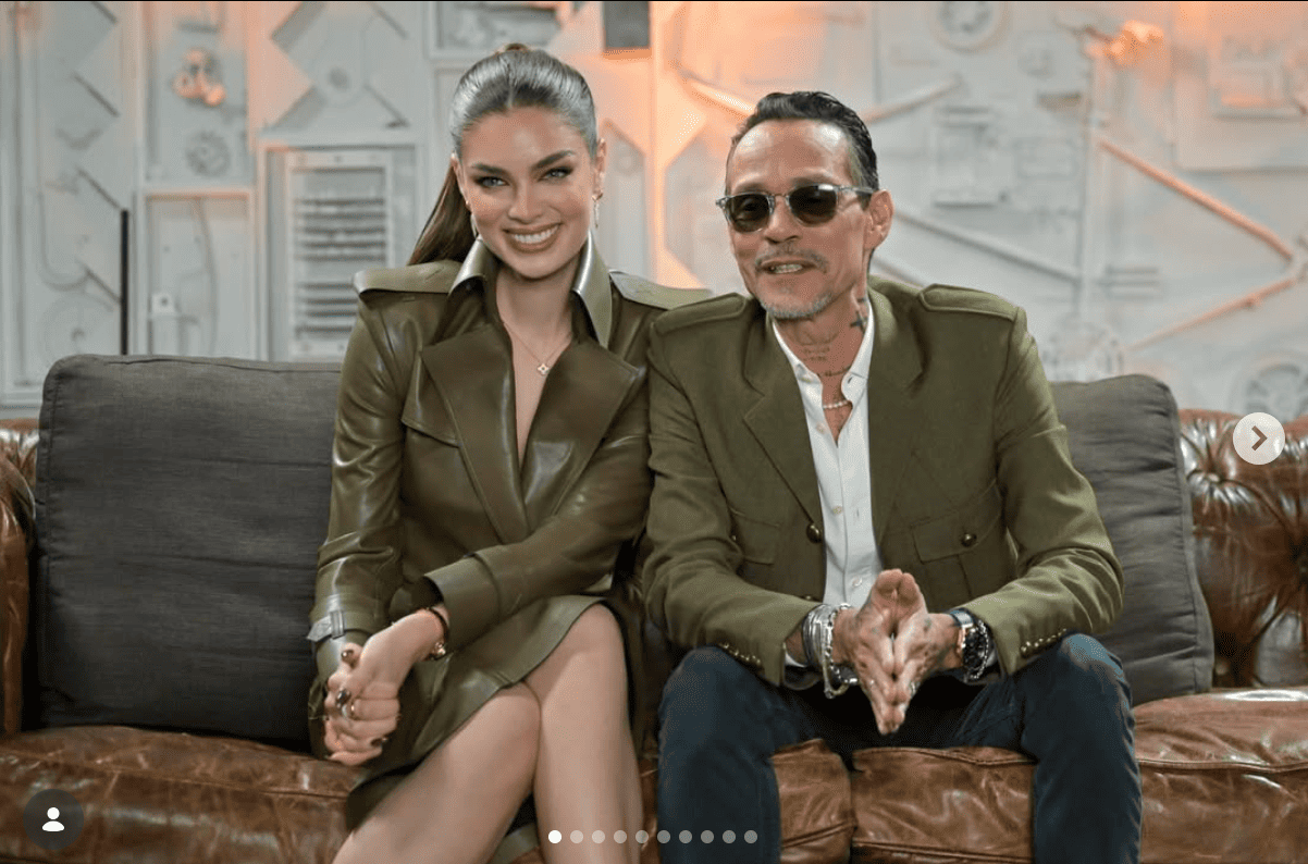 Marc Anthony y Nadia Ferreira