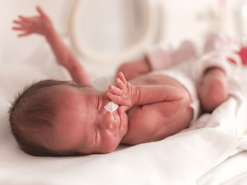 Método canguro para bebés prematuros