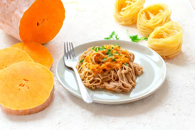 pasta-integral-salsa-calabaza