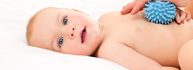 Masajes de bienestar para tu bebé