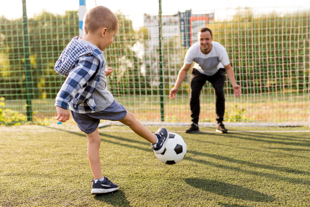 Fútbol en niños